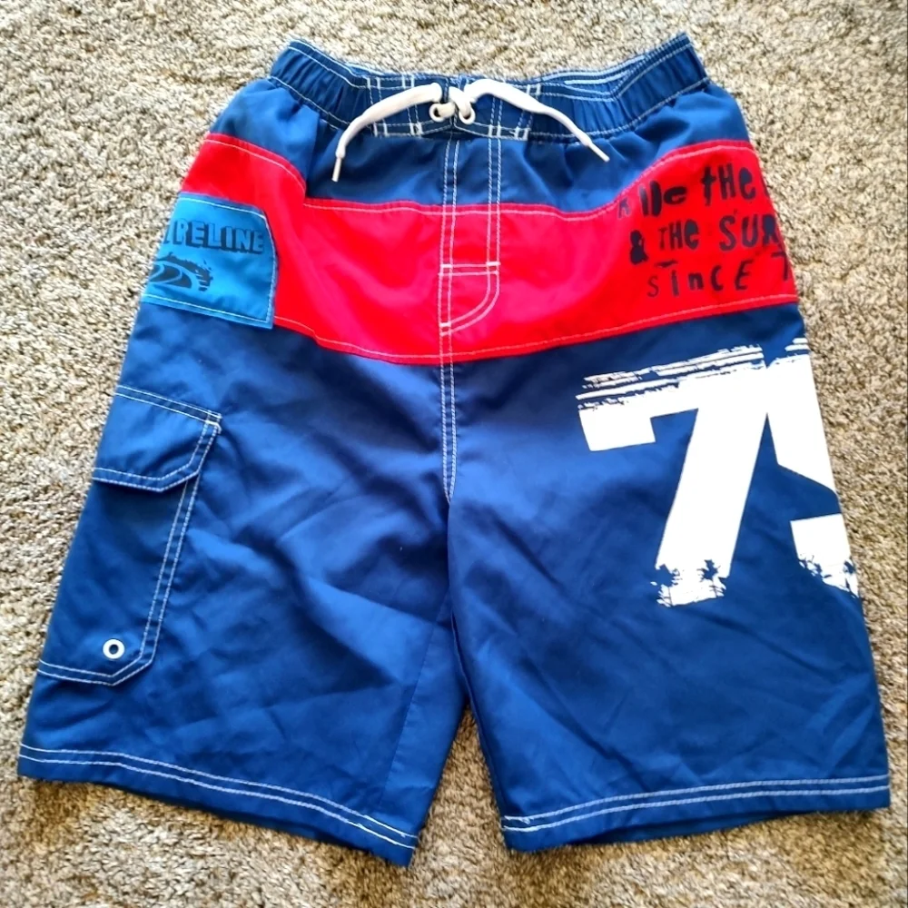 💥 3/$20 Pipeline Boys Swim Trunks Since 14-16!